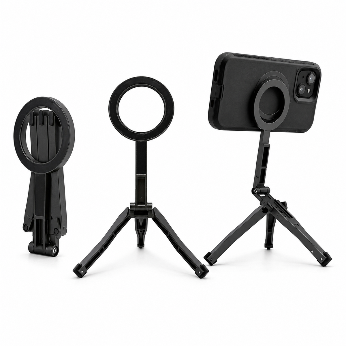 MagSafe Magnetic Foldable Phone Tripod for iPhone & Android